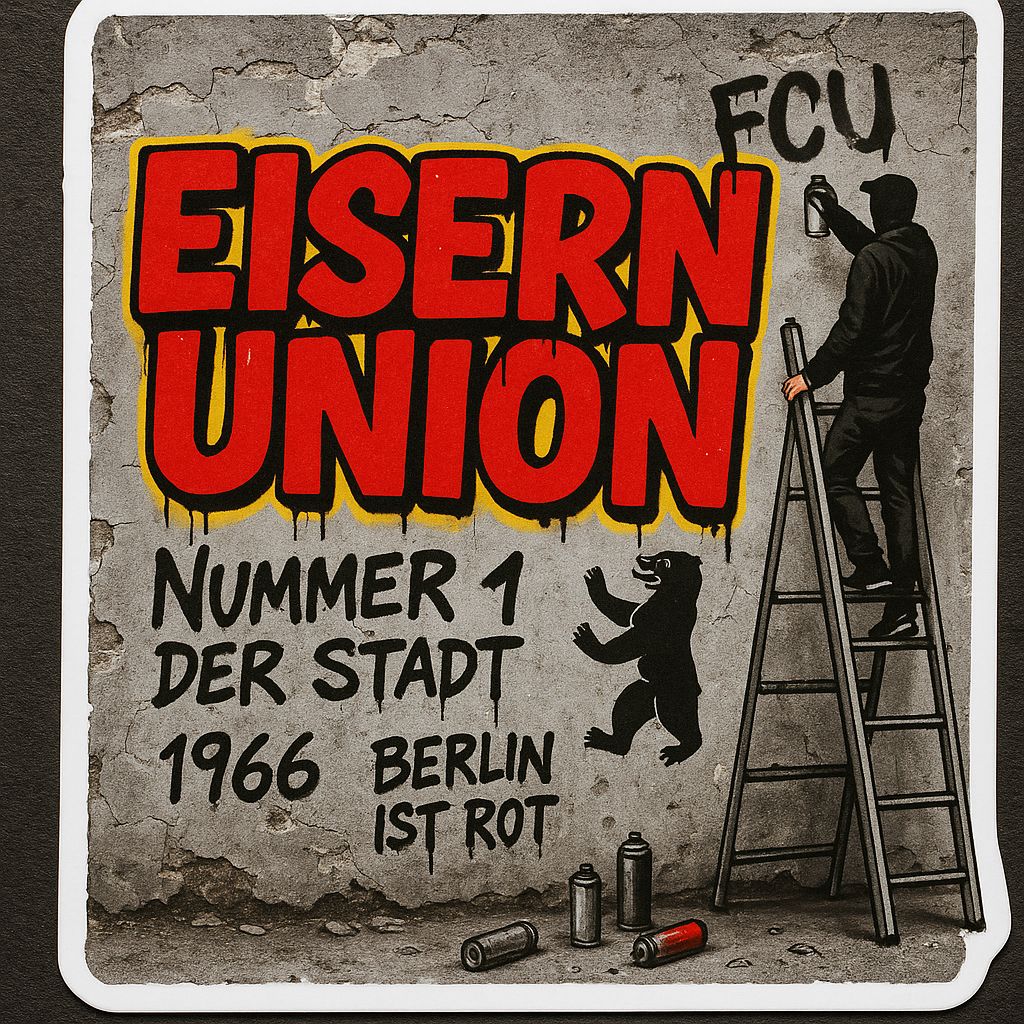 9er Set _ 1. FC Union Berlin Aufkleber/Sticker