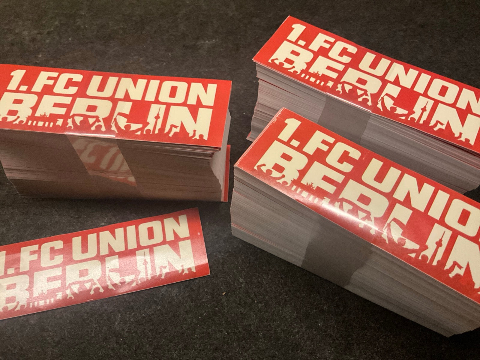 1. FC Union Berlin Aufkleber/Sticker _ 15cm x 5,2cm